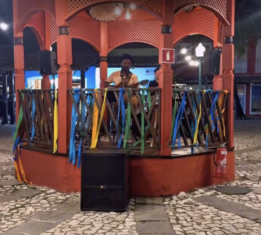 Show na Vila Nova da Praia