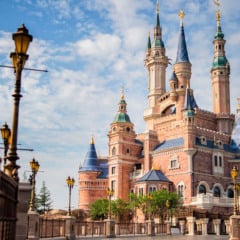 Castelo da Disney no Shangai Disneyland