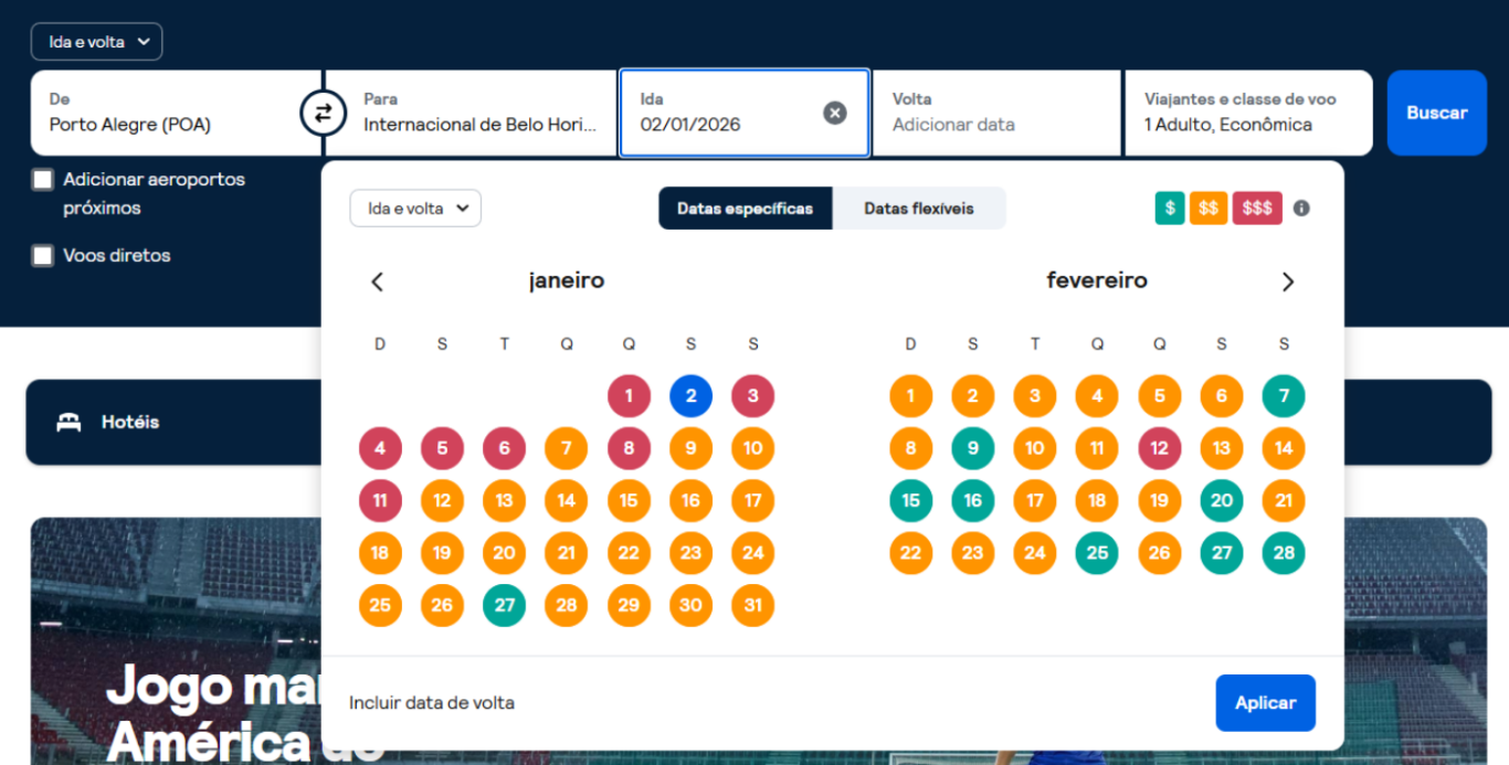 Comparador de Passagens Aéreas em Minas Gerais Comparador de Passagens Aéreas em Minas Gerais