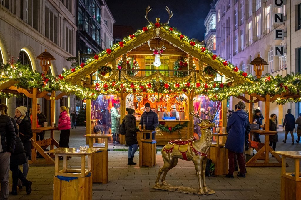 Mercado de Natal em Munique