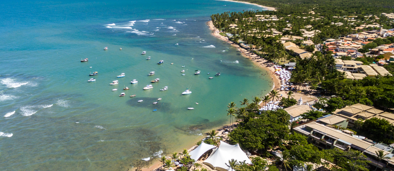 Praia do Forte na Bahia