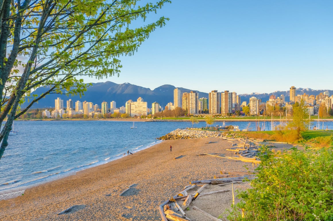 Praias em Vancouver