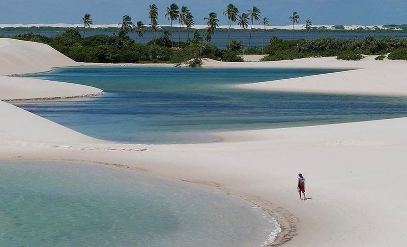 Praia de Atins nos Lençóis Maranhenses