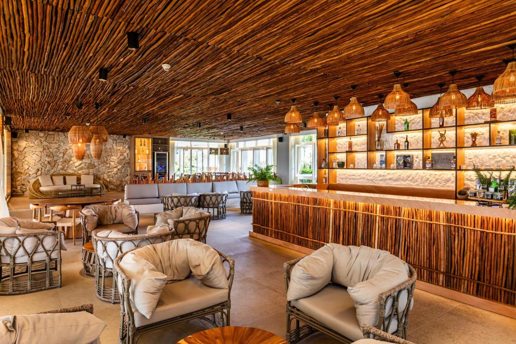 Lounge de resort na Costa do Sauípe