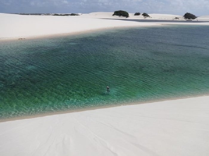 Praia Betânia nos Lençois Maranhenses