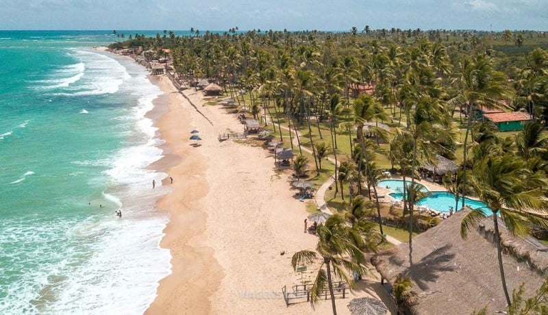 Praia de Maracaípe em Porto de Galinhas
