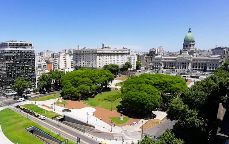 Praça do Congresso em Buenos Aires