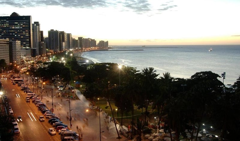 Praia do Meireles em Fortaleza