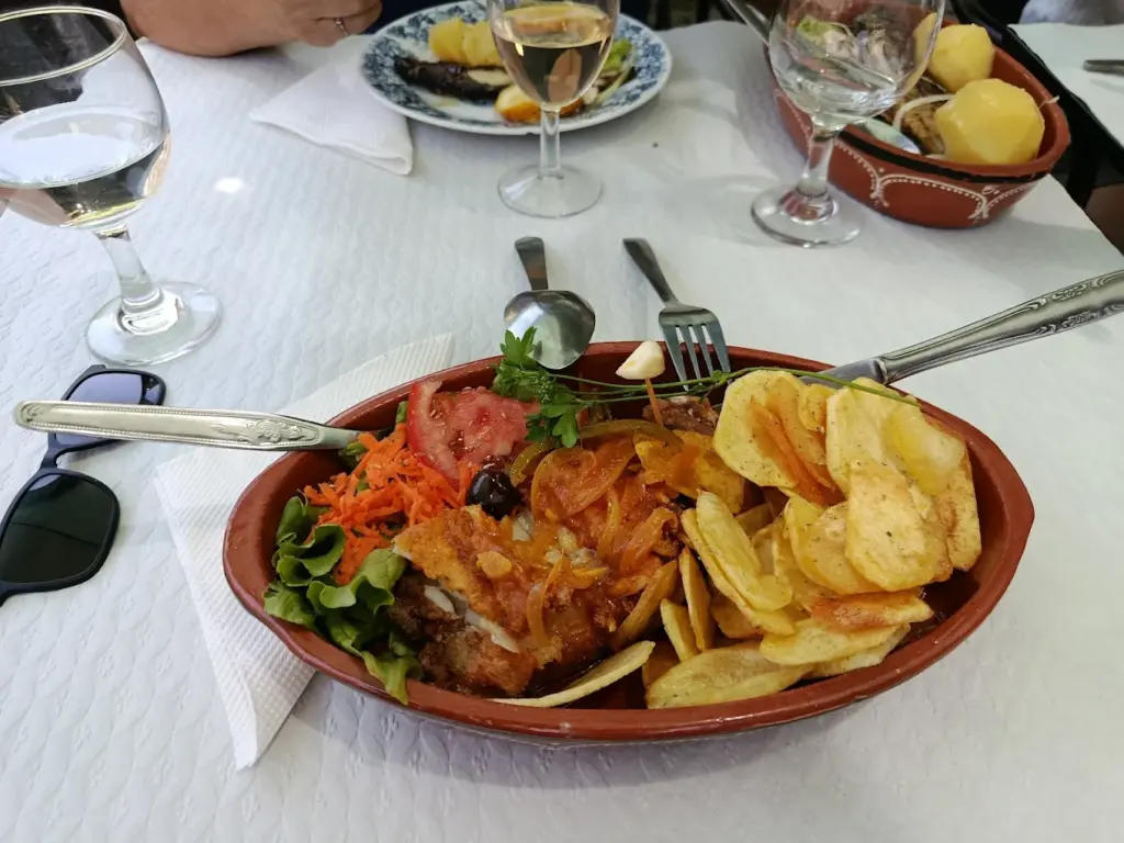 Comida local em Piodão