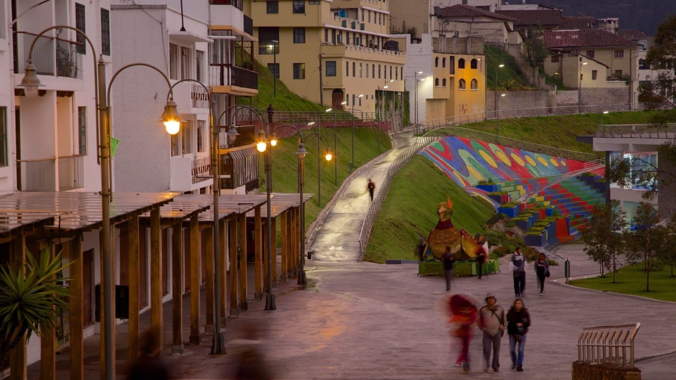 Rua em La Carolina Rua em La Carolina