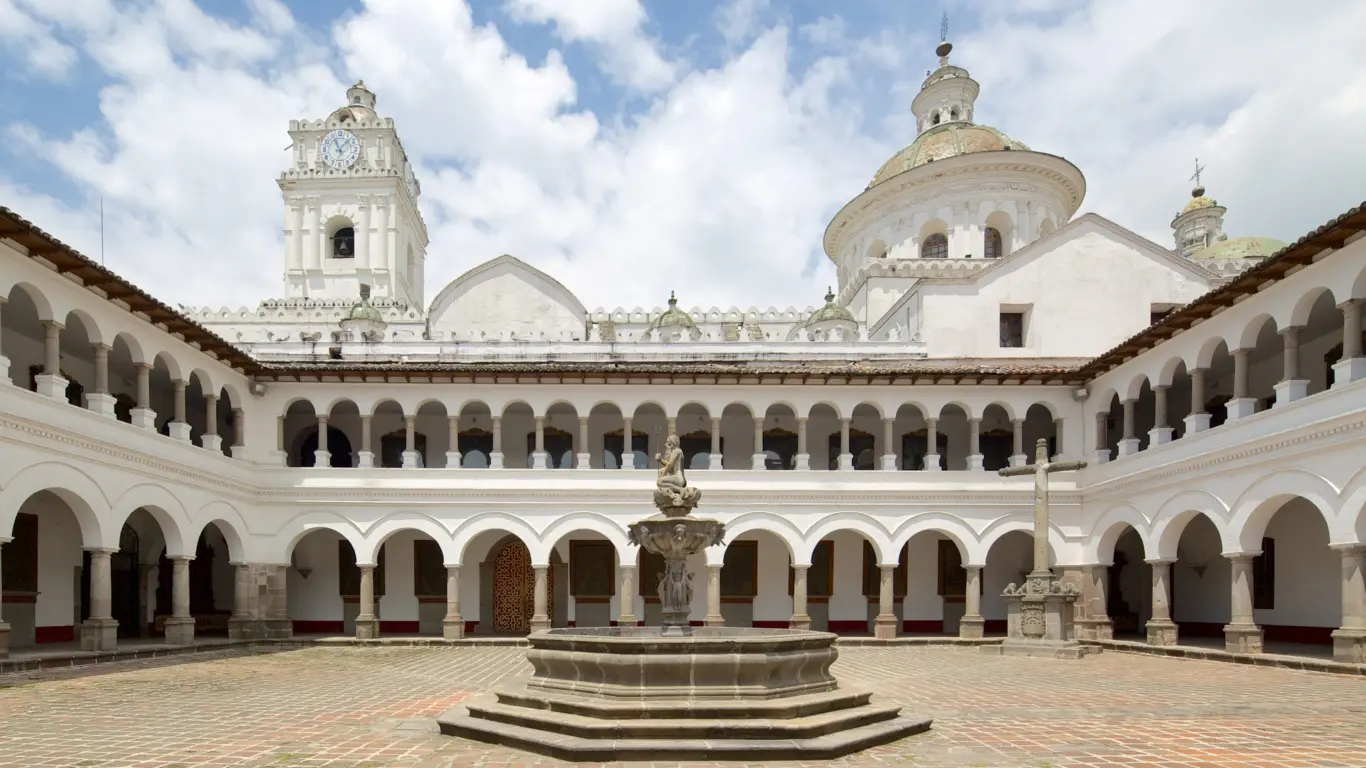 Igreja no Centro de Quito Igreja no Centro de Quito
