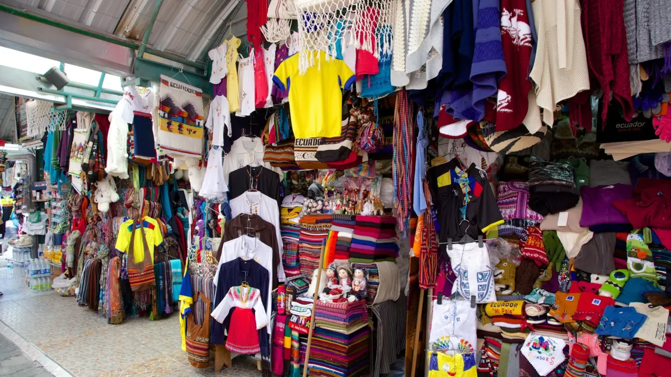Mercado local em Quito Mercado local em Quito