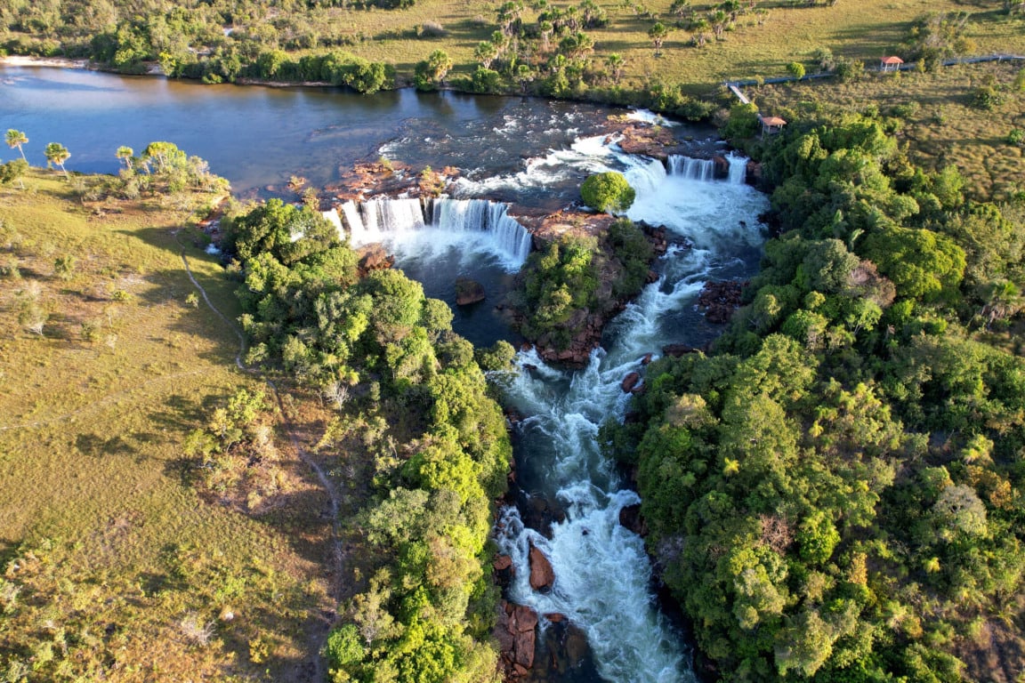 Cachoeira da Velha no Jalapão no Tocantins Cachoeira da Velha no Jalapão no Tocantins