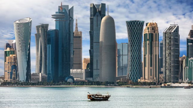 Cidade de Doha no Catar