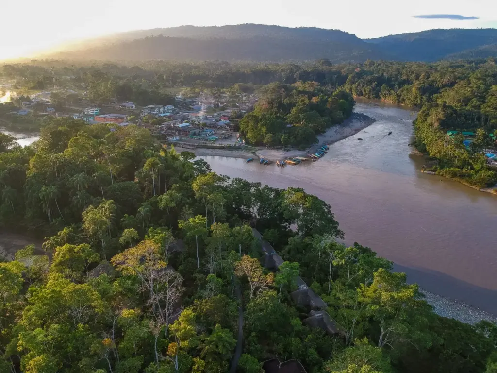Visão ampla de Misahualli Misahualli