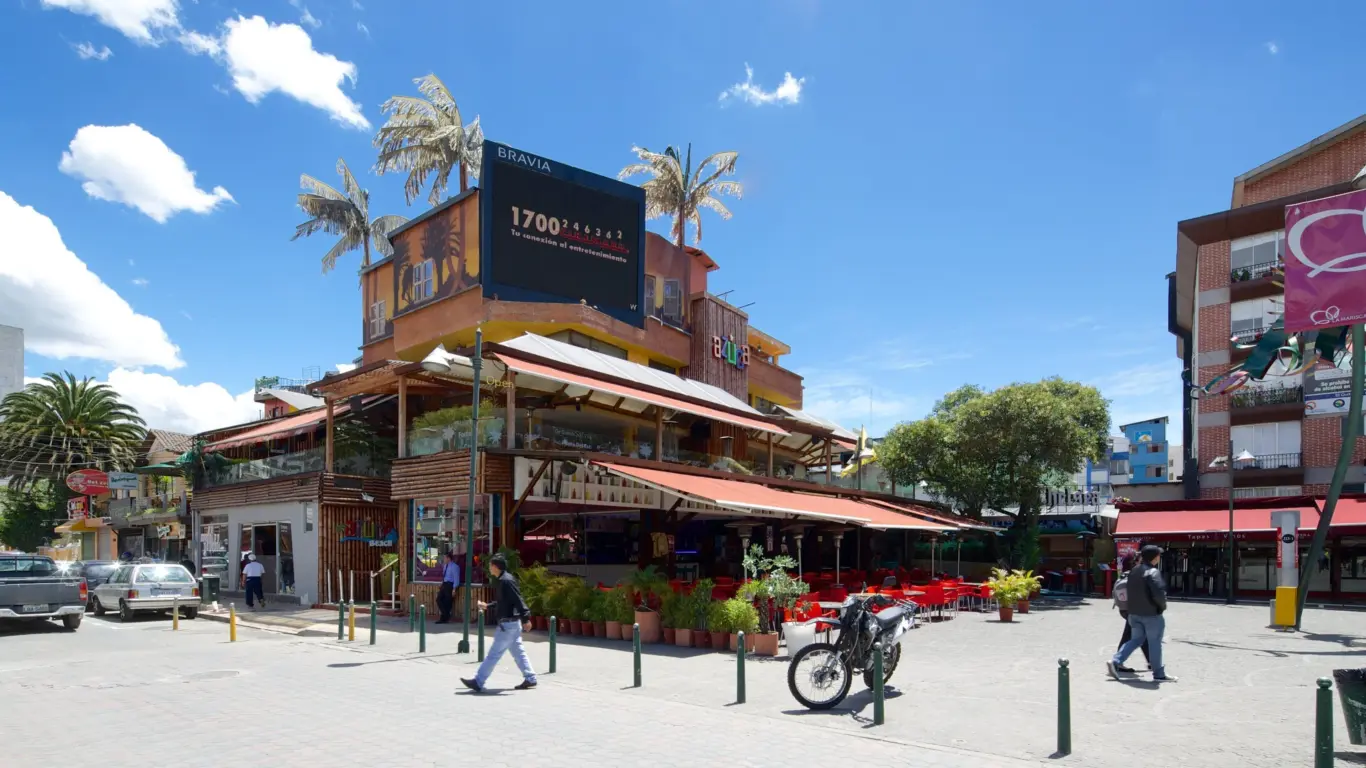 La Mariscal em Quito no Equador La Mariscal em Quito no Equador