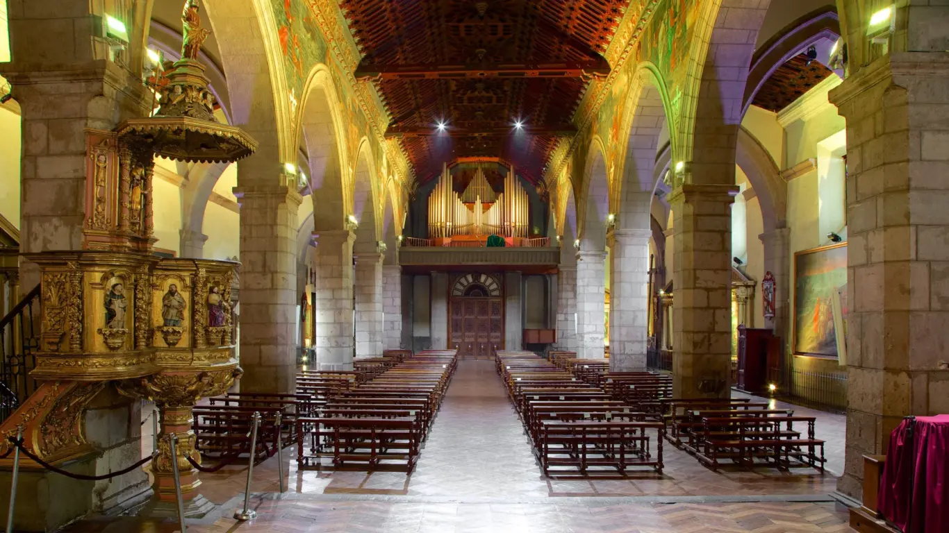 Catedral de Quito no Equador