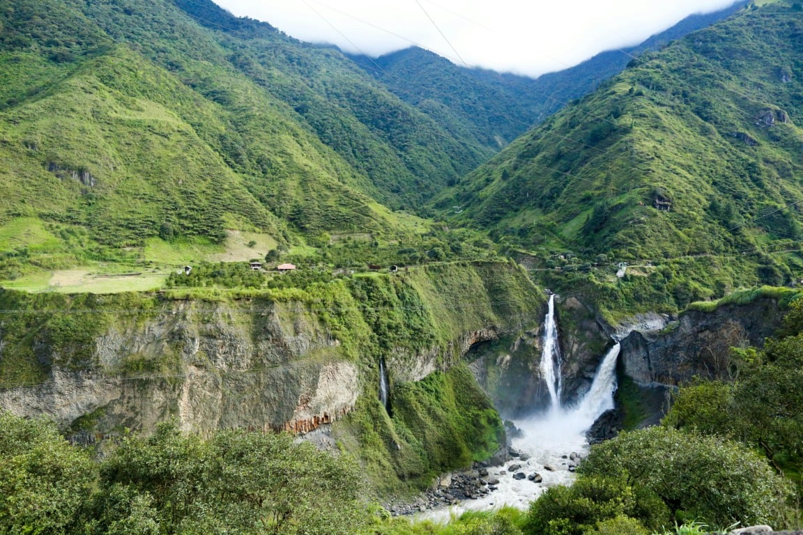 Cachoeira em Baños Cachoeira em Baños