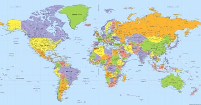 Quantos países tem no mundo? E algumas curiosidades
