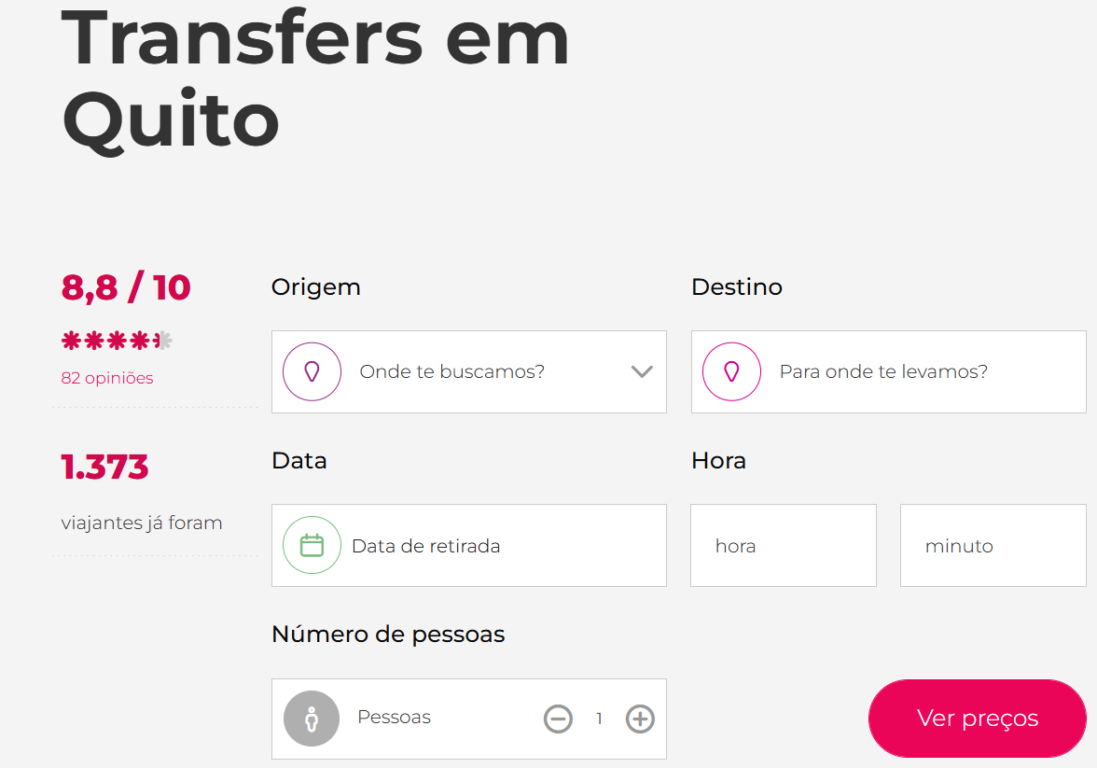 Plataforma de reserva Plataforma de reserva