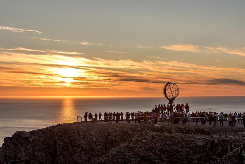 Sol da meia-noite Noruega