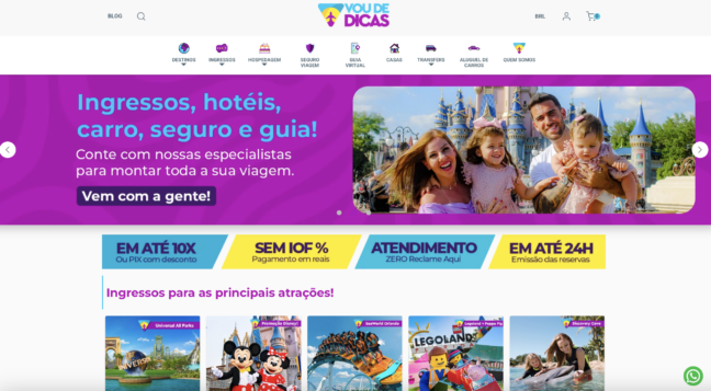 Agência de viagens Vou de Dicas é confiável?