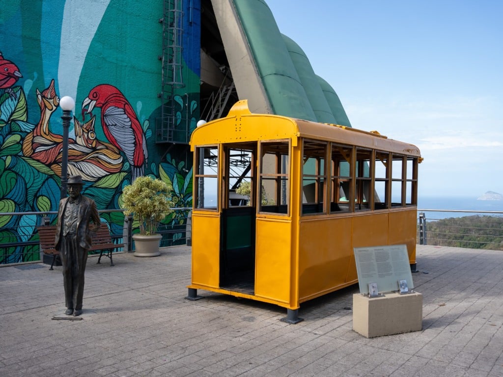 Bondinho antigo do Pão de Açúcar no Rio de Janeiro Bondinho antigo do Pão de Açúcar no Rio de Janeiro