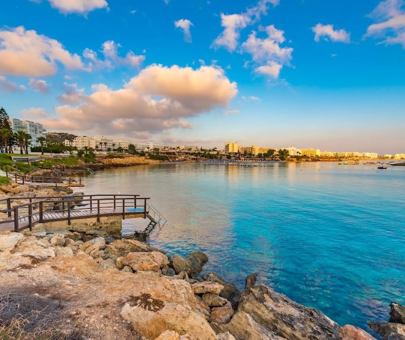Fig Tree Bay em Chipre Fig Tree Bay em Chipre
