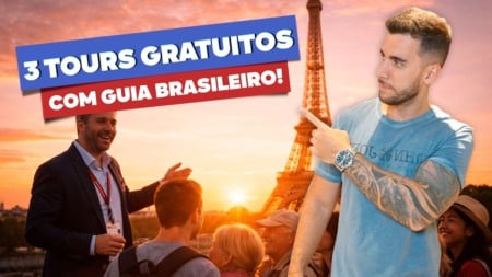 3 Tours Gratuitos por PARIS! Com guia brasileiro! 3 Tours Gratuitos por PARIS! Com guia brasileiro!