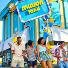 &Aacute;rea dos Minions no Universal Studios em Orlando