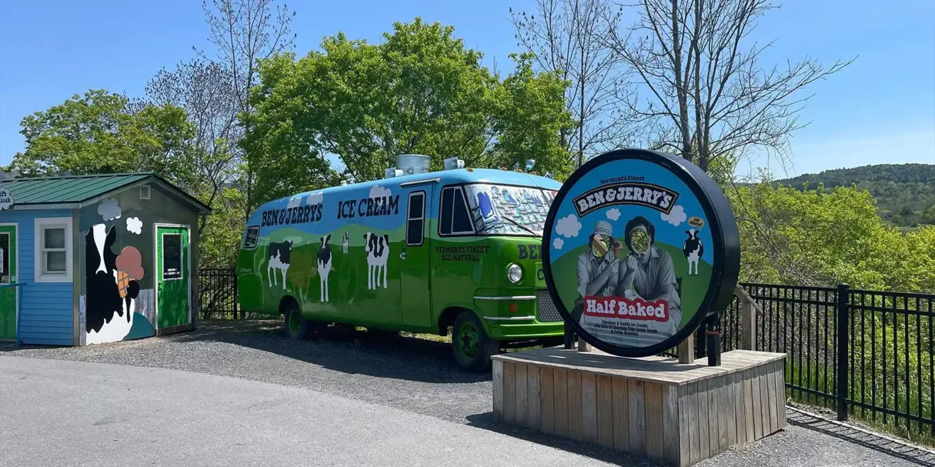 Fábrica da Ben & Jerry’s em Vermont Fábrica da Ben & Jerry’s em Vermont