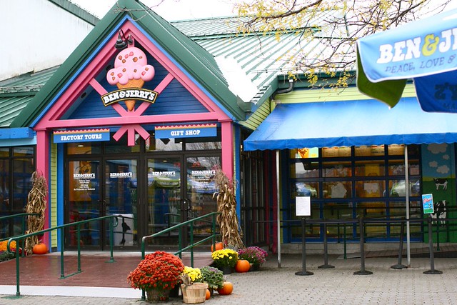 Fábrica da Ben & Jerry’s em Vermont Fábrica da Ben & Jerry’s em Vermont