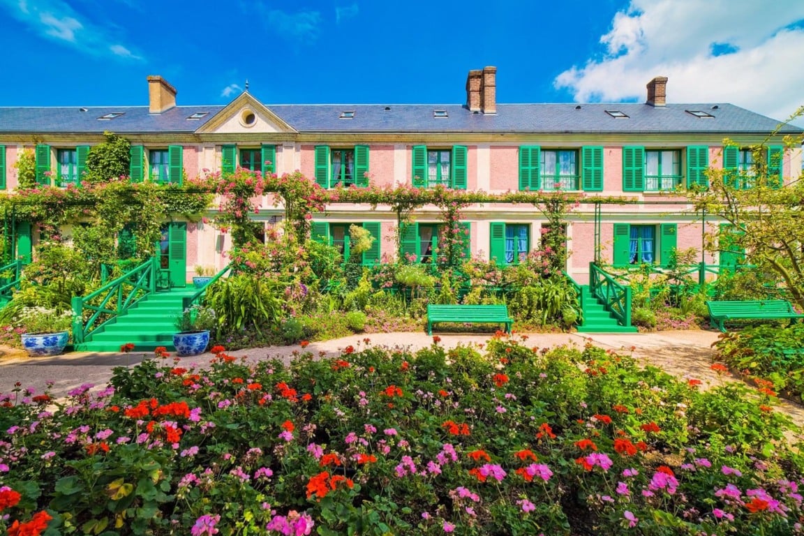 casa de Claude Monet em Giverny casa de Claude Monet em Giverny