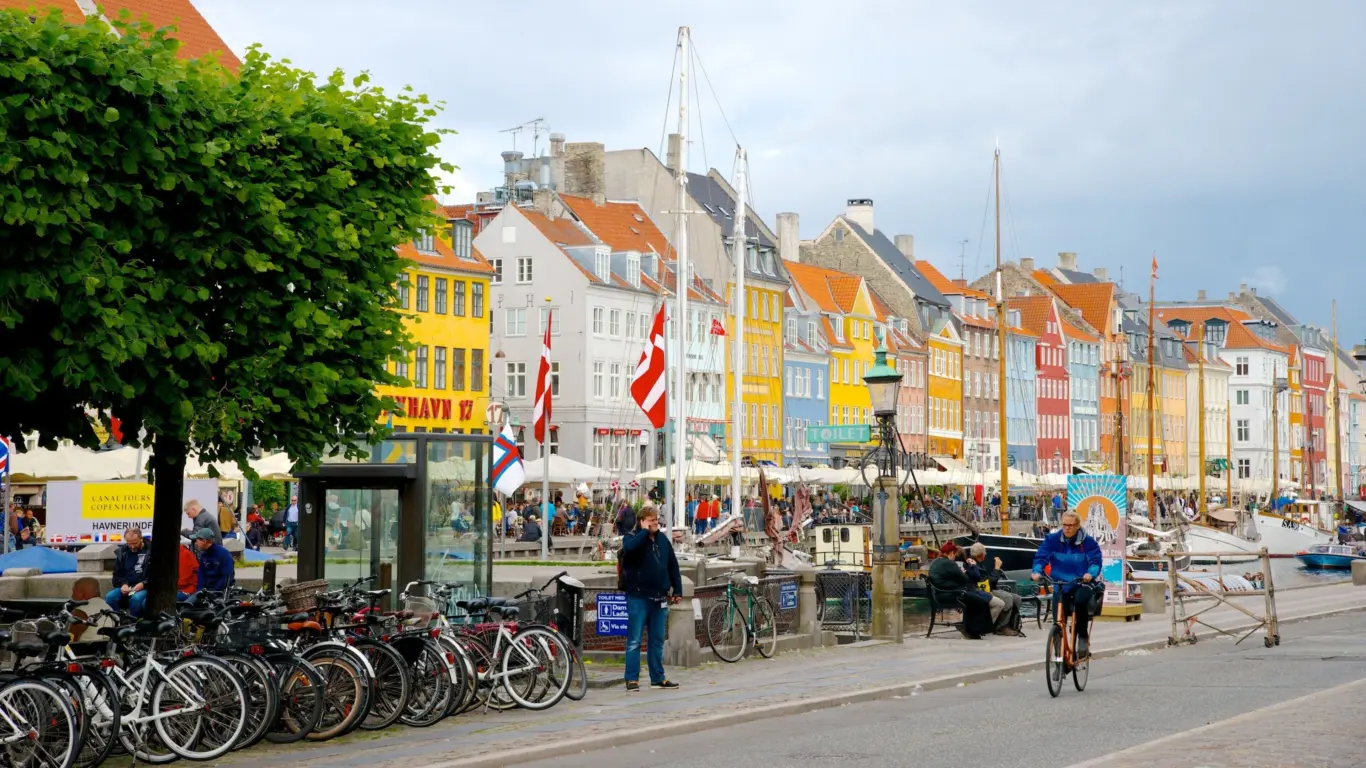 Nyhavn em Copenhague Nyhavn