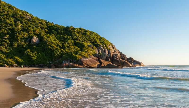 Praia Brava em Santa Catarina Praia Brava em Santa Catarina