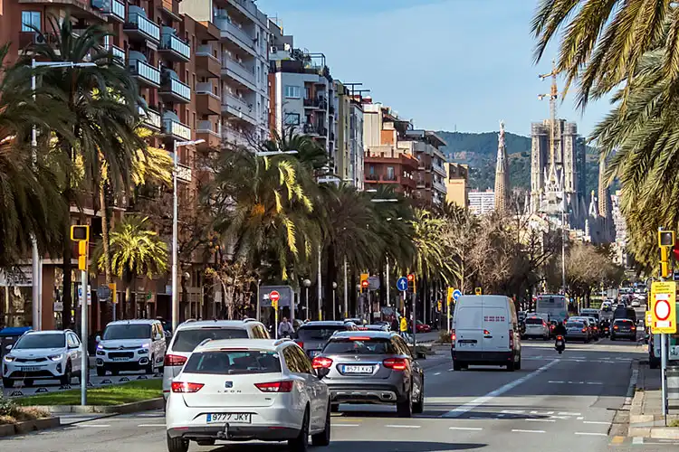 Carros em Barcelona Carros em Barcelona