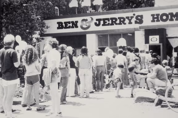 história da Ben & Jerry’s em Burlington história da Ben & Jerry’s em Burlington