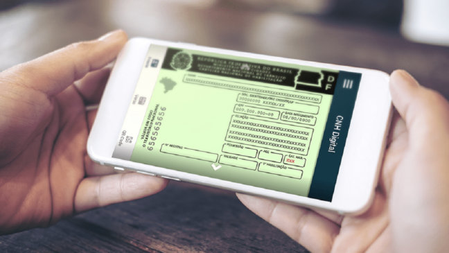 Posso usar a CNH digital para alugar um carro? 