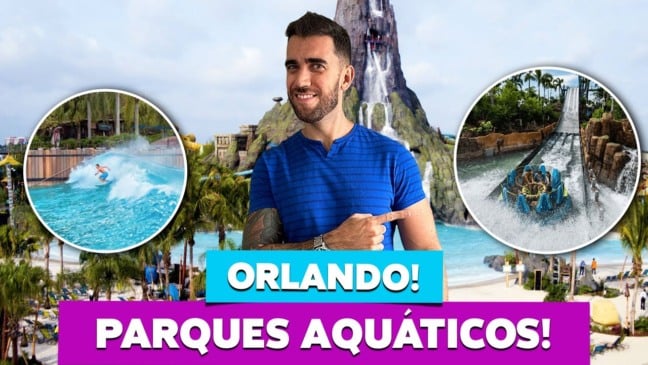 Os 5 PARQUES AQUÁTICOS DE ORLANDO! Como ir de GRAÇA!