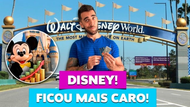 Aumento dos ingressos da Disney Orlando! Tudo mais caro!