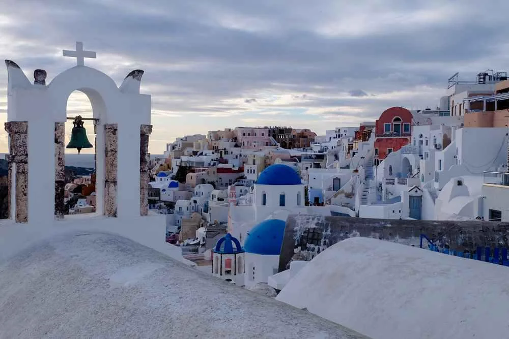 Grécia no inverno Grécia no inverno