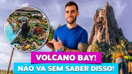 10 dicas do parque aquático VOLCANO BAY em Orlando! 10 dicas do parque aquático VOLCANO BAY em Orlando!