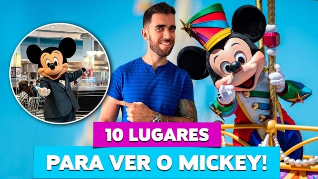 Onde encontrar o Mickey em Orlando! Sem filas!