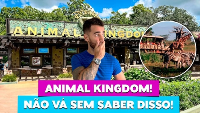 10 dicas do PARQUE ANIMAL KINGDOM!