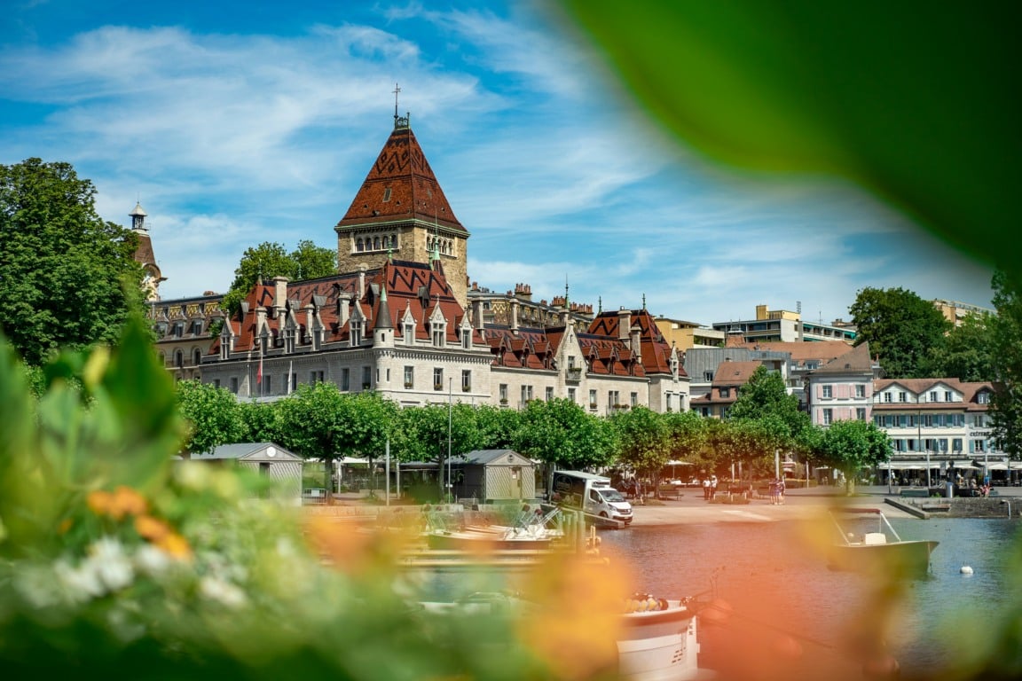 Lausanne na Su&iacute;&ccedil;a