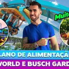 Plano de alimenta&ccedil;&atilde;o do SEA WORLD ORLANDO e BUSCH GARDENS!