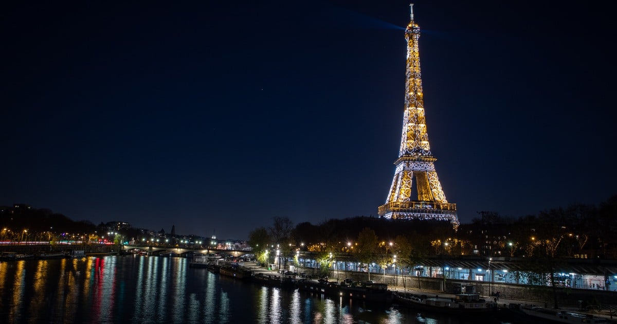 Paris à noite Paris à noite