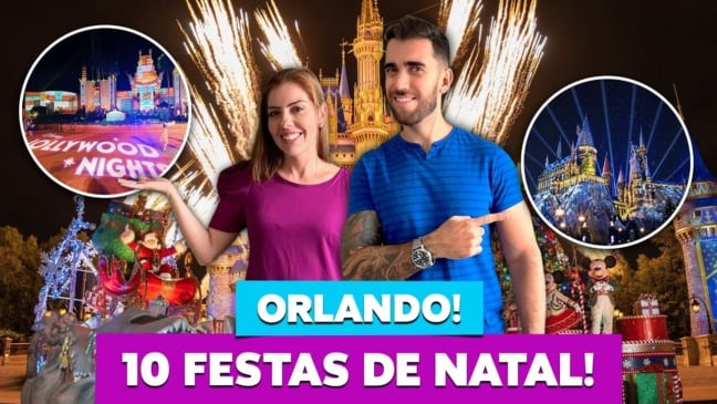 10 Festas de Natal em Orlando! Festas pagas e gratuitas!
