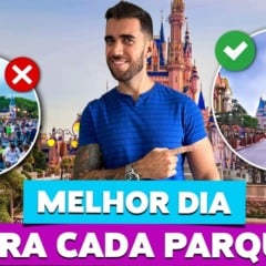 Melhor dia para cada PARQUE DE ORLANDO! Fuja das filas!