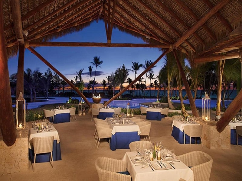 Restaurante em hotel All Inclusive de Punta Cana